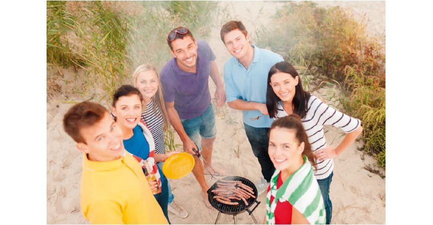 Produkty grillowe powinny być dobrze widoczne