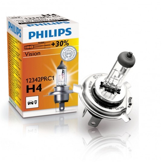 12V H4 60/55 +30% P43 PREMIUM PHIL. -zdjęcie numer 1