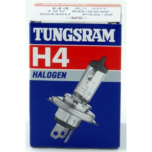 12V H4 60/55W P43T ŻARÓWKA TUNGSRAM -zdjęcie numer 1