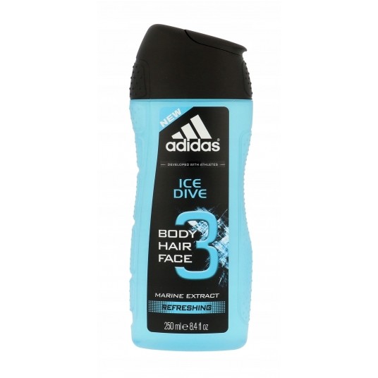 ADIDAS ŻEL P/PRYSZNIC MĘSKI ICE DIVE 250ML -zdjęcie numer 1