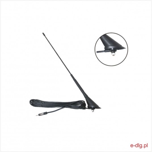ANTENA SAM 400MM OPLOT SKOŚNA -zdjęcie numer 1