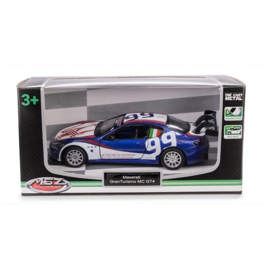 AUTA DTM MASERATI GRAN TURISMO MC GT4 NIEBIESKI -zdjęcie numer 1