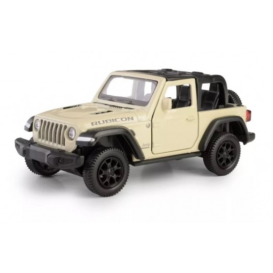 AUTA RMZ JEEP WRANGLER RUBICON 2021 LIGHT BEIGE -zdjęcie numer 1