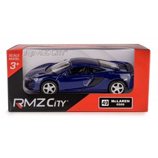 AUTA RMZ McLAREN 650S NIEBIESKI -zdjęcie numer 1