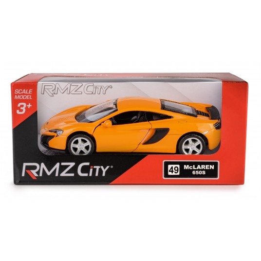 AUTA RMZ McLAREN 650S POMARAŃCZOWY -zdjęcie numer 1