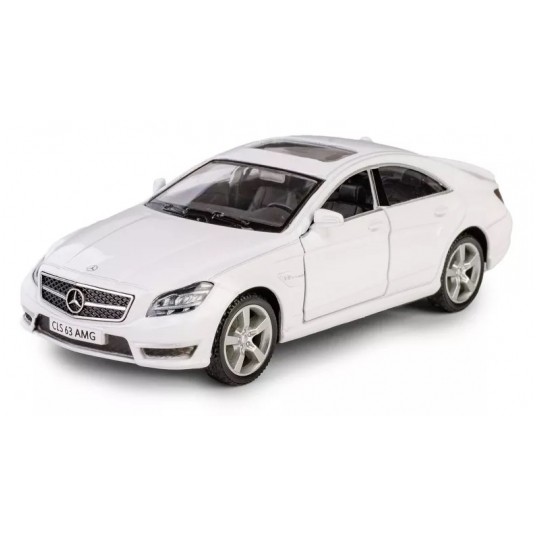 AUTA RMZ MERCEDES BENZ CLS 63 AMG BIAŁY -zdjęcie numer 1