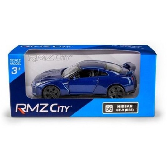 AUTA RMZ NISSAN GT-R R35 BLUE -zdjęcie numer 1