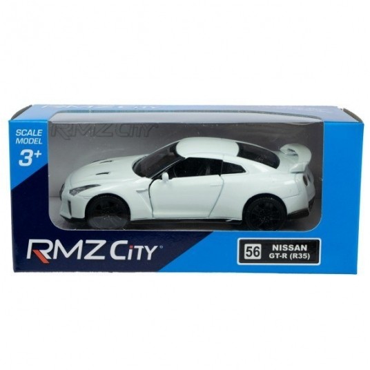 AUTA RMZ NISSAN GT-R R35 WHITE -zdjęcie numer 1