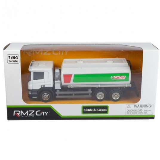 AUTA RMZ SCANIA CASTROL TANKER 1:64 -zdjęcie numer 1