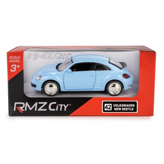 AUTA RMZ VOLKSWAGEN NEW BEETLE NIEBIESKI -zdjęcie numer 1