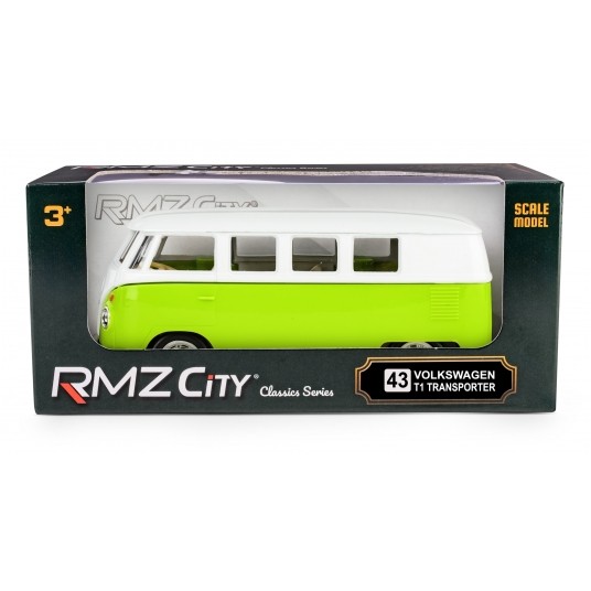 AUTA RMZ VOLKSWAGEN T1 TRANSPORTER GREEN -zdjęcie numer 1