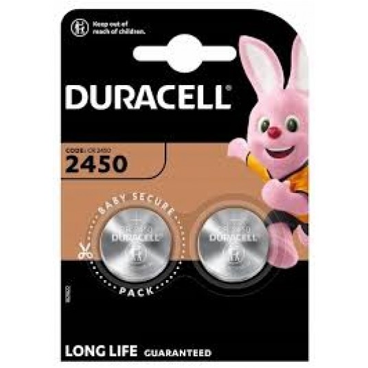 BATERIA CR DL2450 3V DURACELL 2szt -zdjęcie numer 1