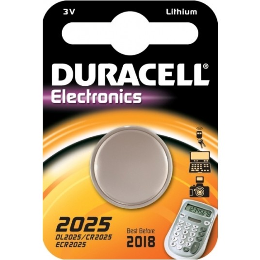 BATERIA DL 2025 3V DURACELL 5SZT NA BLISTRZE -zdjęcie numer 1
