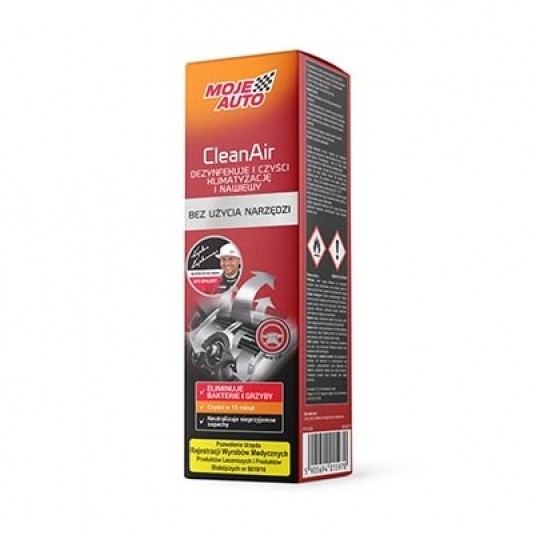 CLEAN AIR NEW CAR ODŚWIEŻACZ KLIMATYZACJI 150ML -zdjęcie numer 1