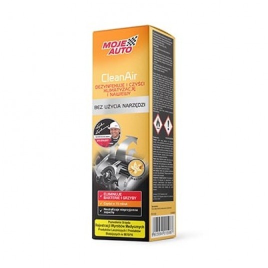 CLEAN AIR WANILIA ODŚWIEŻACZ KLIMATYZACJI 150ML -zdjęcie numer 1