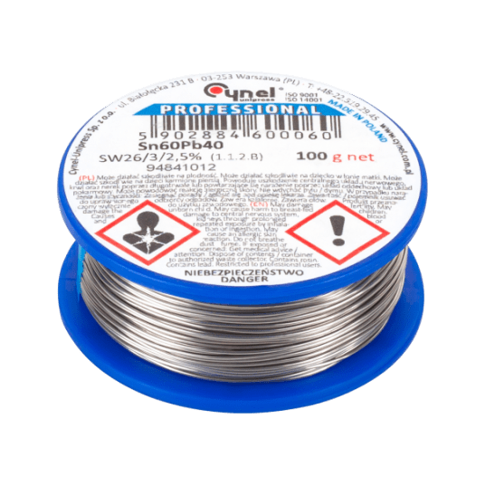 CYNA SZPULA 2,5MM/100g Sn60Pb40 -zdjęcie numer 1