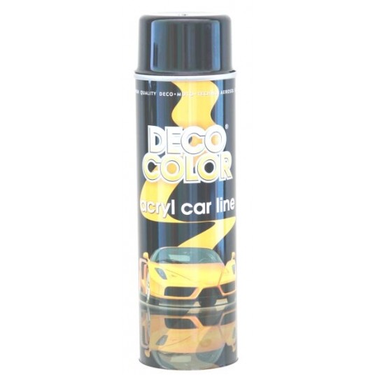 DECO AKRYL CZARNY POŁYSK SPRAY 500ML -zdjęcie numer 1
