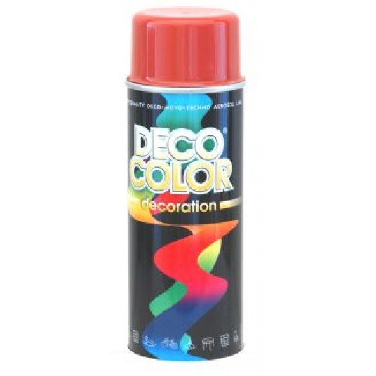 DECO CZERWONY 3020 SPRAY 400ML (12) -zdjęcie numer 1
