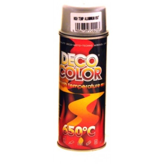 DECO ODPORNY NA TEMP ALUMINIUM SPRAY 400ML -zdjęcie numer 1