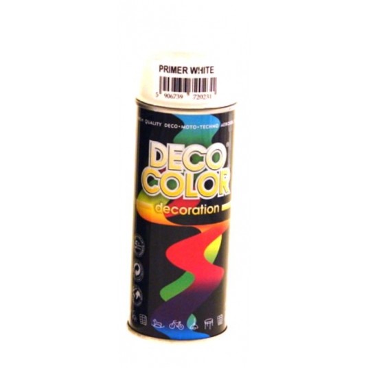 DECO PODKŁAD BIAŁY MAT SPRAY 400 ML -zdjęcie numer 1