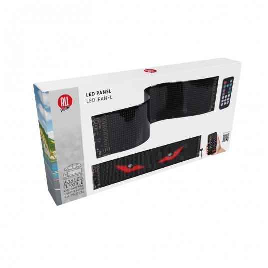 ELASTYCZNY PANEL WYŚWIETLACZ NA USB 59x12cm -zdjęcie numer 1