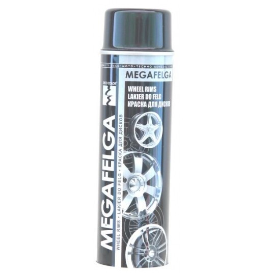EMALIA DO FELG CZARNY POŁYSK SPRAY 500ML -zdjęcie numer 1