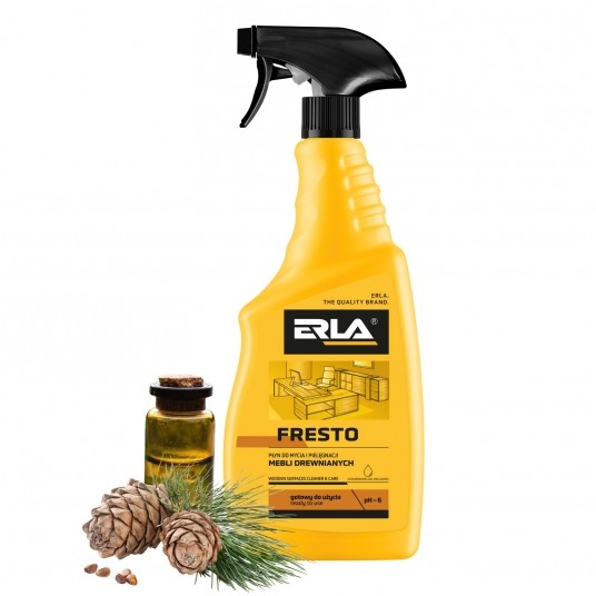 ERLA FRESTO 750ml PŁYN DO MEBLI DREWNIANYCH -zdjęcie numer 1