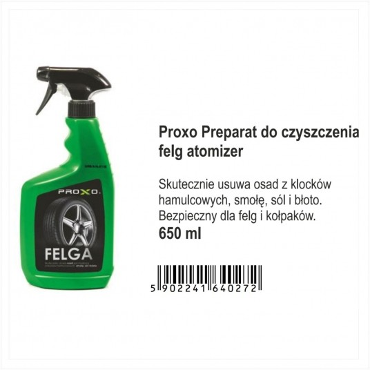 FELGA 650ML DO MYCIA FELG PROXO -zdjęcie numer 1