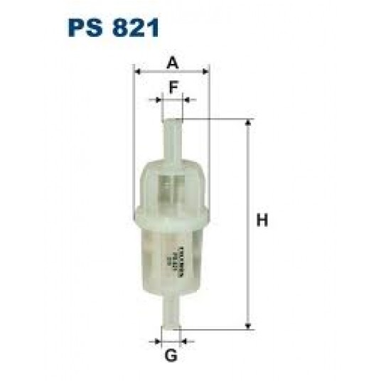 FILTR PALIWA PS 821 PROSTY DIESEL -zdjęcie numer 1