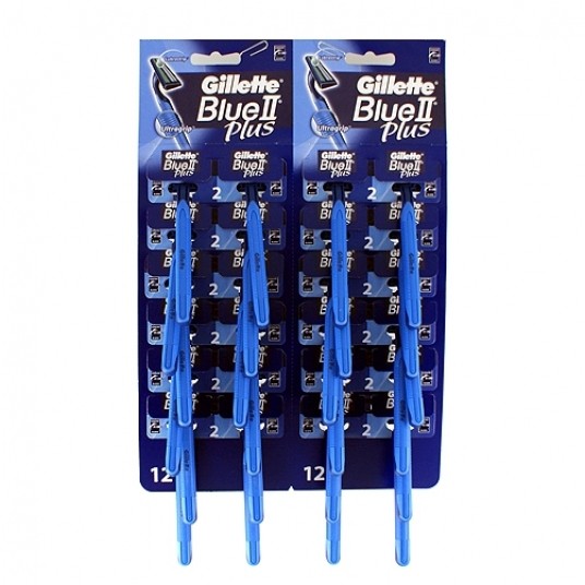 GOLARKI GILLETTE BLUE II PLUS 12 SZTUKI -zdjęcie numer 1