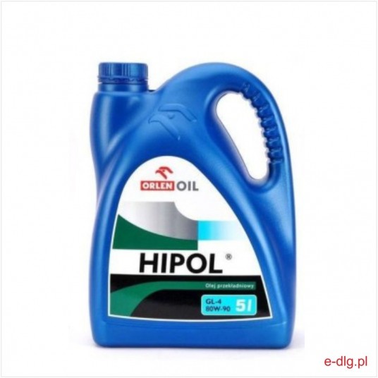 HIPOL GL-4 80W/90 5L ORLEN-OIL (3) -zdjęcie numer 1