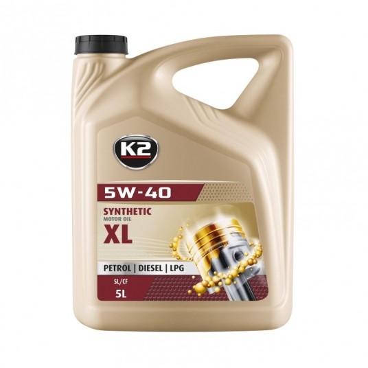K2 OLEJ 5W40 5L XL SL/CF/CF-4 -zdjęcie numer 1