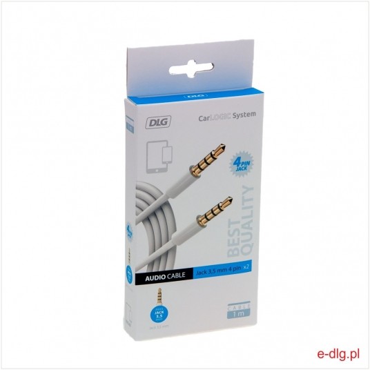 KABEL JACK 3,5 - JACK 3,5 1M -zdjęcie numer 1