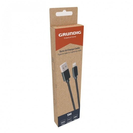 KABEL USB IPHONE 2M (24) GRUNDIG -zdjęcie numer 1
