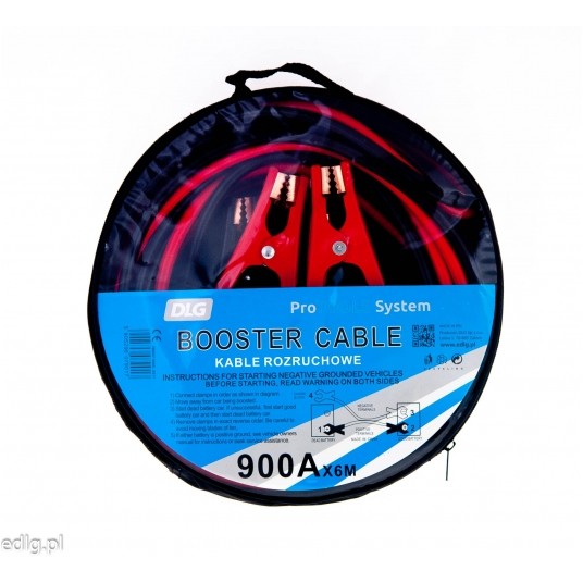 KABLE ROZRUCHOWE 900A 6M 16mm2 -zdjęcie numer 1