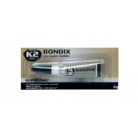 KLEJ SUPER FAST GLUE BONDIX 3g (12) -zdjęcie numer 1