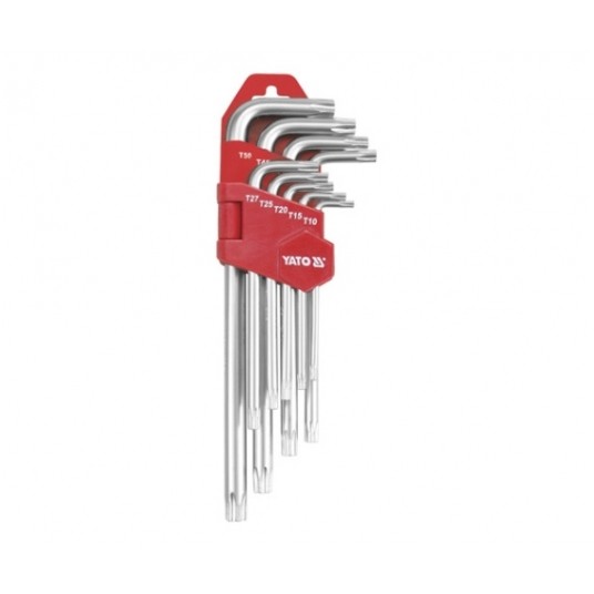 KLUCZE TORX T10-T50 9CZ DŁUGIE YATO -zdjęcie numer 1