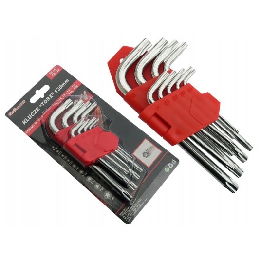 KLUCZE TORX T10XT50 9szt 130MM -zdjęcie numer 1