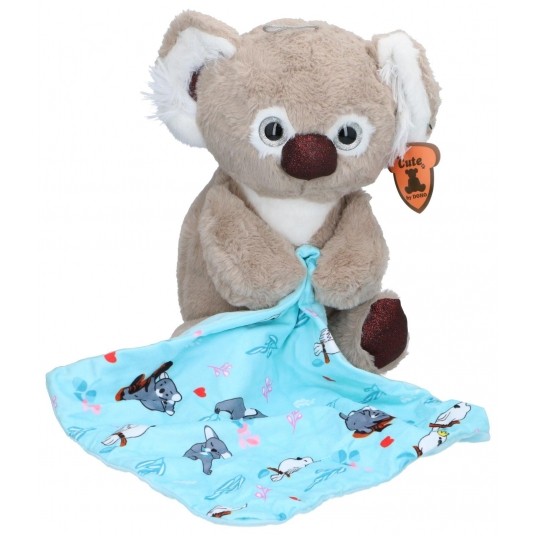 KOALA PLUSZOWY Z KOCYKIEM 30cm -zdjęcie numer 1