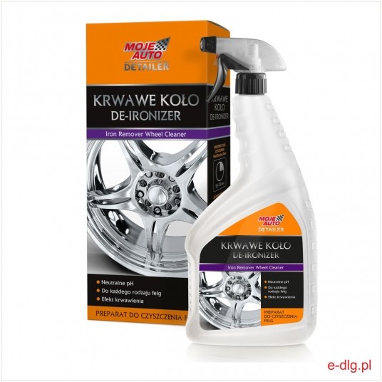 KRWAWE KOŁO DE-IRONIZER 750ML DETAILER -zdjęcie numer 1