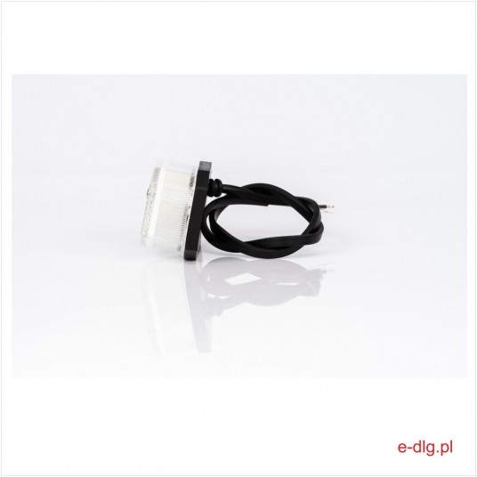 LA.OBR. BIAŁA LED 12-30V Z ODBLASKIEM FT-001 B LED -zdjęcie numer 1