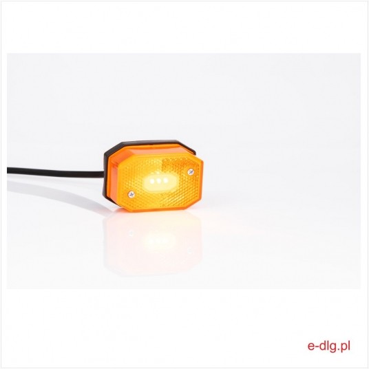 LA.OBR. ŻÓŁTA LED 12-30V Z ODB. FT-001 Z LED -zdjęcie numer 1