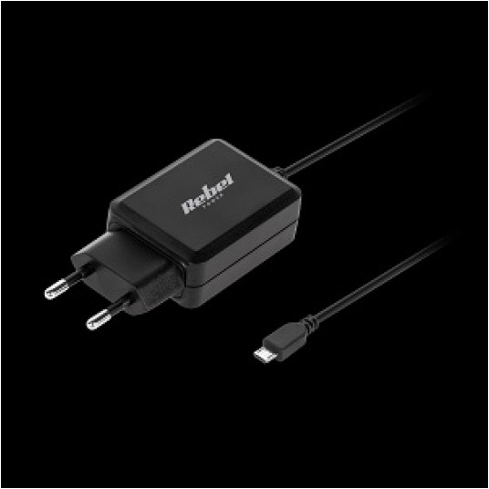 ŁADOWARKA SAM MICRO USB 2100mA REBEL -zdjęcie numer 1
