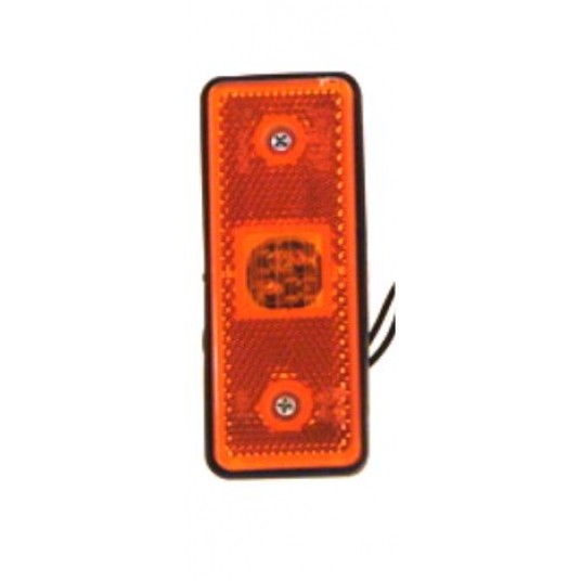 LAMPA 4 DIOD PŁASKA POMAR 12/24V -zdjęcie numer 1