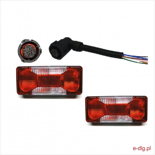 LAMPA LEWA Z GNIAZDEM IVECO 153LL -zdjęcie numer 1