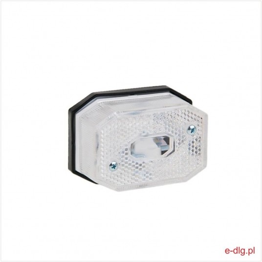 LAMPA OBRYS BIAŁA Z ODBLASKIEM FT-001B -zdjęcie numer 1