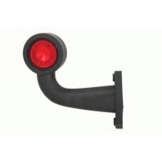 LAMPA OBRYS BIAŁO CZERW 12/24V PRAWA KR ŁAMANA -zdjęcie numer 1