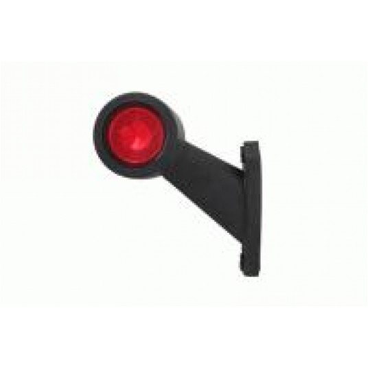 LAMPA OBRYS BIAŁO CZERW 12/24V PRAWA KR UKOŚNA -zdjęcie numer 1