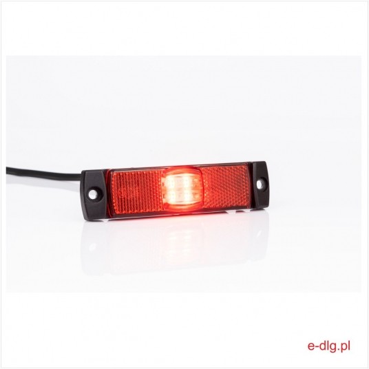 LAMPA OBRYS CZERWONA LED 12-30V Z ODB. FT-017 C LE -zdjęcie numer 1