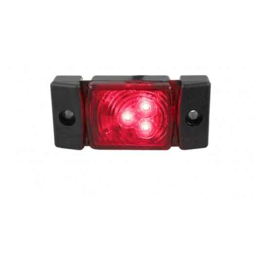 LAMPA OBRYS DIOD CZERW 12/24V HOR 40 -zdjęcie numer 1